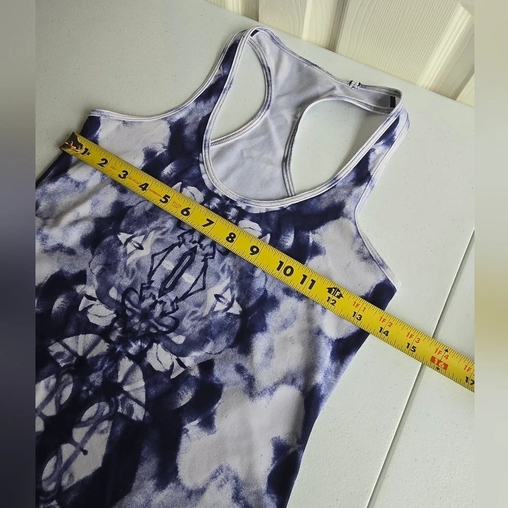 Lululemon Women's Blue Tie-Dye Tank Top. No Size